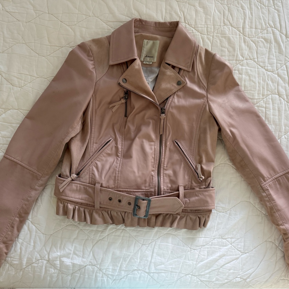 Anthropologie Leather Jacket